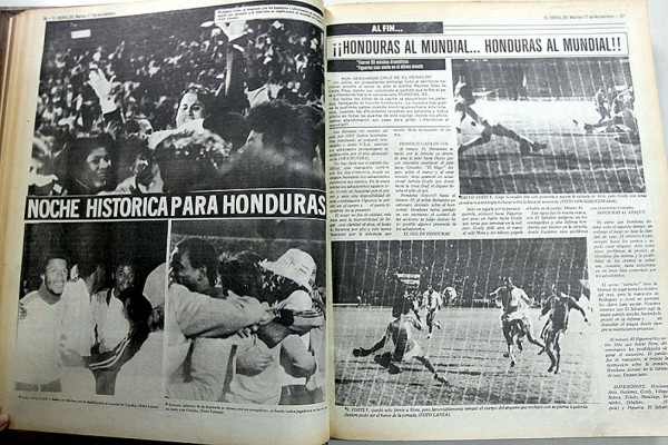 Los dos mundiales de Honduras en imágenes