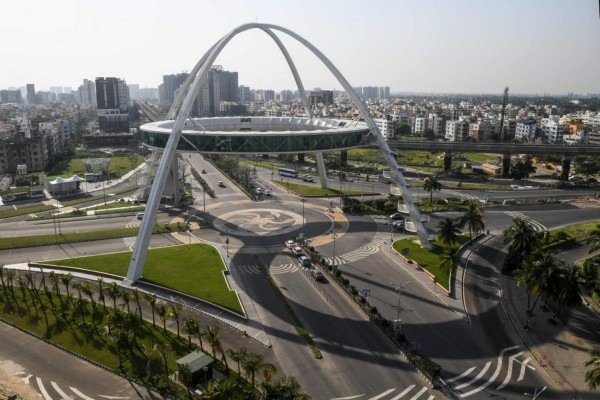 Un mundo sin gente: 19 imágenes aéreas de ciudades casi vacías por Covid-19