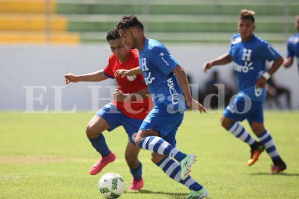La Selección de Honduras sub 23 triunfa ante Gimnástico y Lobos UPNFM