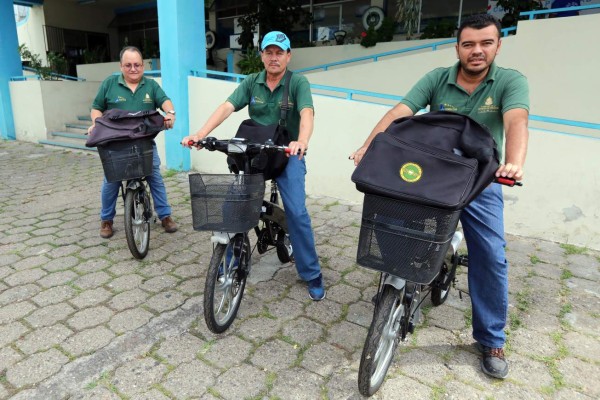 Con bicicletas eléctricas se hará entrega de cartas