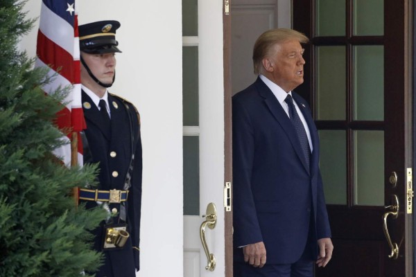 Las imágenes del histórico encuentro de Donald Trump y AMLO