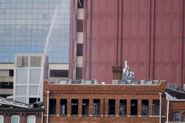Escombros y caos: las imágenes de la explosión en Nashville