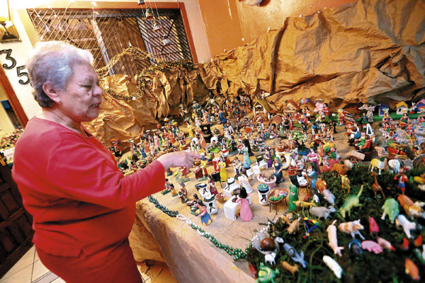 En los hogares capitalinos hay lugar para el Niño Dios