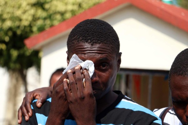 Haitianos en camino a EEUU entierran a bebé en México&nbsp;