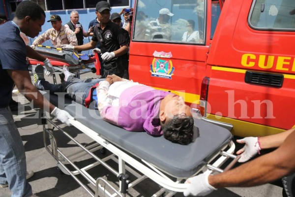 Las escenas más dramáticas del accidente en el sur de Tegucigalpa