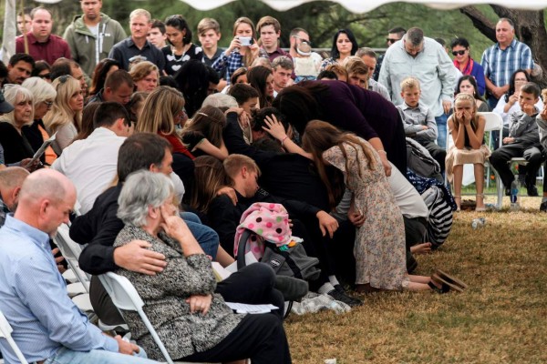 FOTOS: Dolorosa despedida a la familia LeBarón asesinada en México