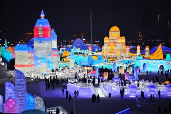 Las espectaculares imágenes del Festival Internacional de Hielo en China (GALERÍA)