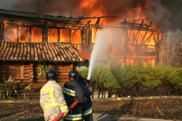 Voraz incendio reduce a cenizas del Instituto de Conservación Forestal