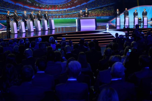 Resultado del sorteo de la fase final de la Eurocopa-2020&nbsp;&nbsp;