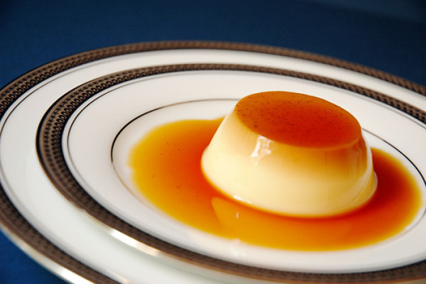 Flan de coco