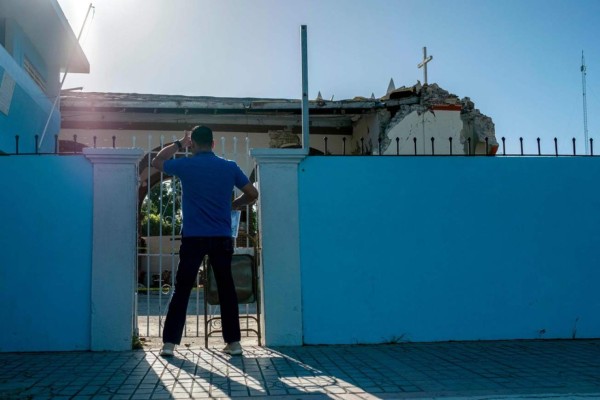 Impactantes fotos de los daños causados por sismo en Puerto Rico