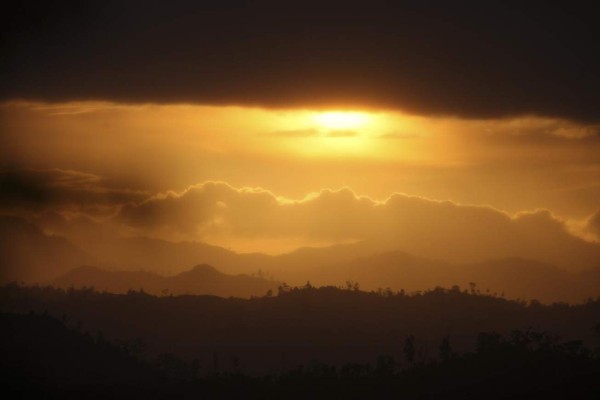 Atardeceres de verano en Honduras ¡Son un espectáculo!