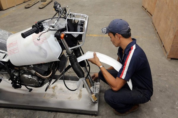 Así se arman las motos