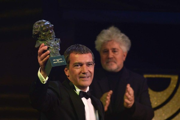 Banderas, rey de la noche de los Goya