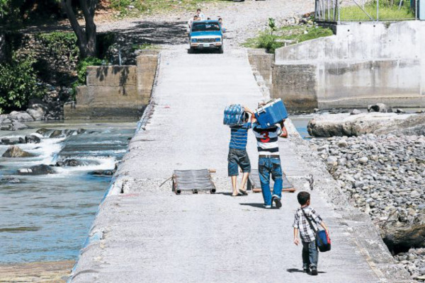 Piden reparar rampa que sirve de paso en El Rebalse, Pespire