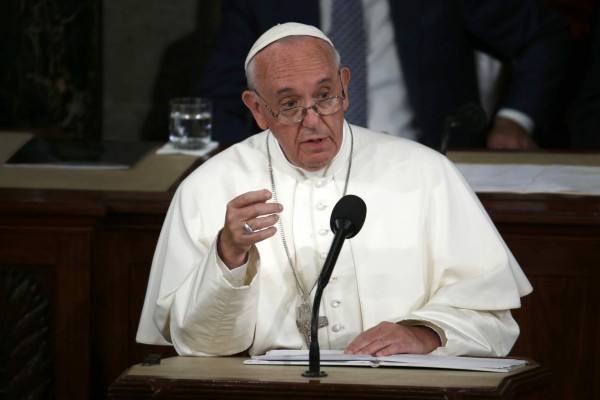 Los tres temas del discurso del Papa ante congreso estadounidense&nbsp;&nbsp;