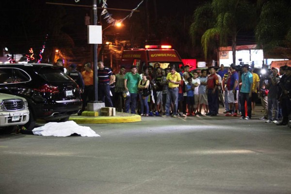 Fotos: Arnold Peralta y la escena del crimen