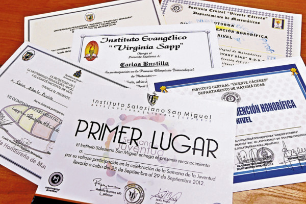 Un genio hondureño de las matemáticas