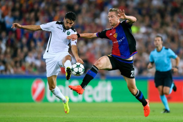 Basilea y Ludogorets Razgrad empataron 1-1