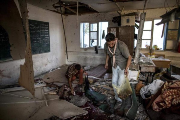 ONU condena nuevo bombardeo de escuela en Gaza