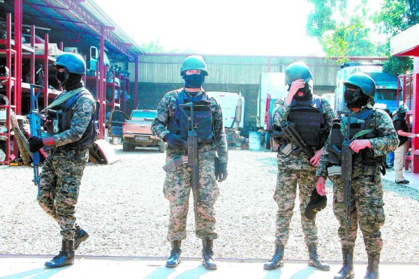 Casas incautadas a la MS serán postas policiales