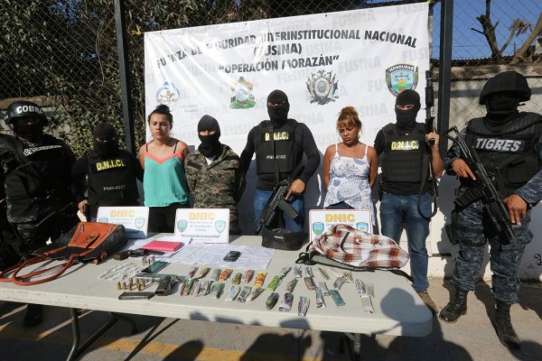 Los casos más sonados de mareras y pandilleras en Honduras