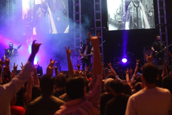 Un explosivo concierto junto a Molotov