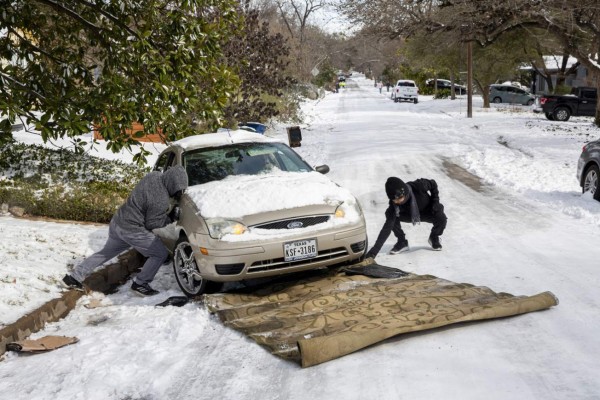 Impactantes fotos de la tormenta invernal en Estados Unidos