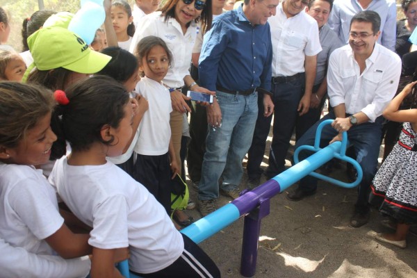 Inauguran el primer megaparque en Comayagua