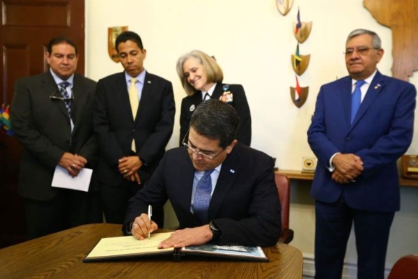 Honduras: JOH pide enfrentar crimen y narcotráfico a nivel continental