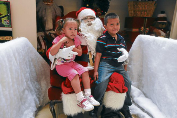 Santa Claus cobra vida cada año