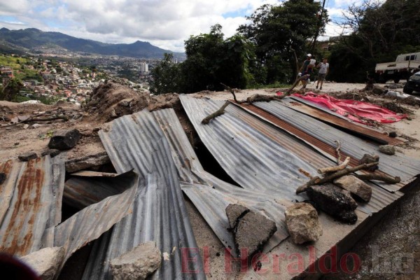 Las huellas de Eta e Iota en la capital de Honduras (FOTOS)