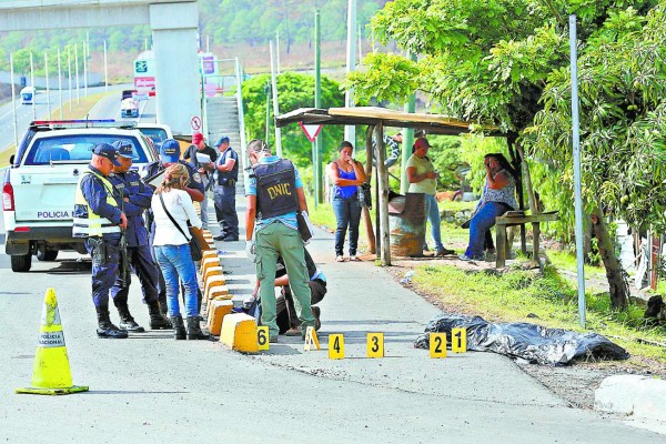 Malhechores bajan a pasajero de bus y lo ejecutan a balazos