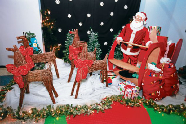 Santa Claus seguirá de visita en la capital