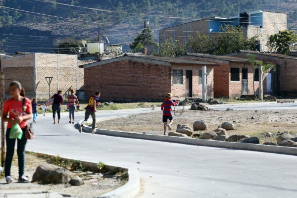 Ingobernables varias zonas del valle de Amarateca