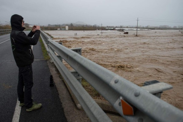 Las imágenes del temporal Gloria en España; ya son siete los muertos