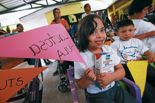 Primeras entregas del Lechetón