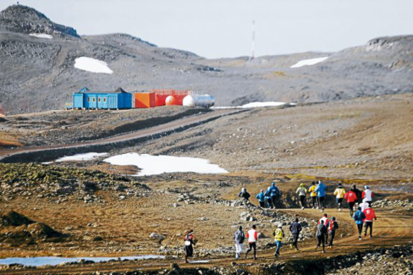 Una carrera que vence el frío