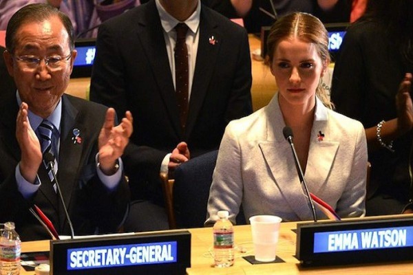 El ovacionado discurso de Emma Watson sobre el feminismo