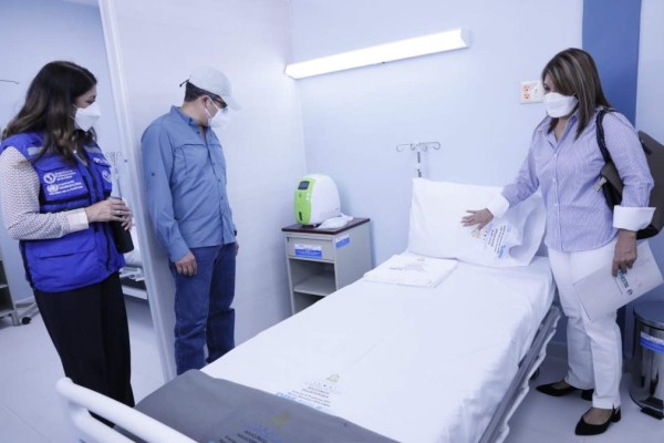 Así luce el Centro de Atención y Contención del covid-19 en Siguatepeque (FOTOS)