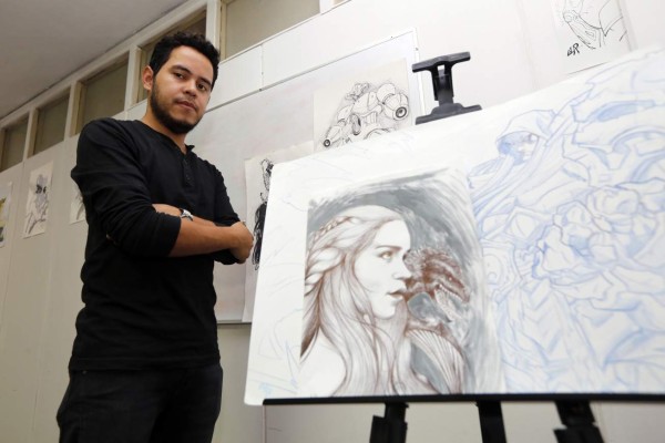 9art, la primera academia del cómic en Honduras