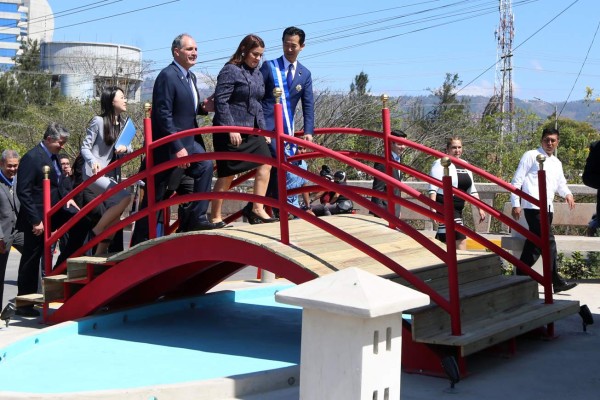 Plaza Japón, símbolo de amistad