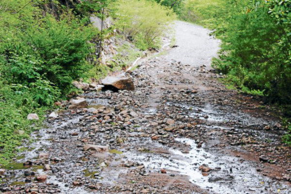 Vecinos de Morolica temen quedar incomunicados por las lluvias