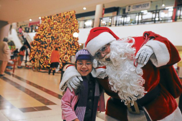Santa Claus cobra vida cada año