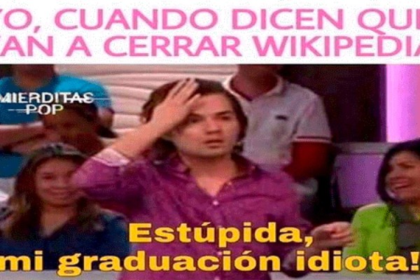 Wikipedia sufre caída mundial y usuarios crean crueles memes