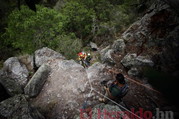 Senderismo y rapel en una hora: Así es la ruta más extrema en el Distrito Central (FOTOS)