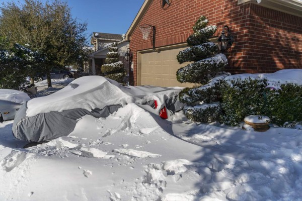 Impactantes fotos de la tormenta invernal en Estados Unidos