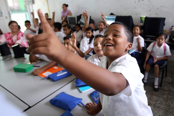 Villa Olímpica: Escolares entusiasmados por iniciar la competencia&nbsp;&nbsp;