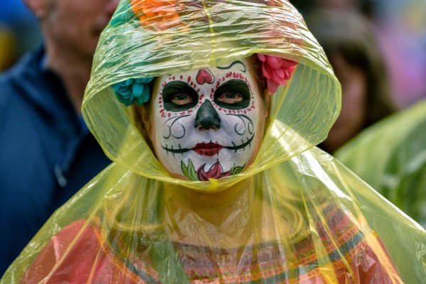 FOTOS: El colorido desfile en México por el Día de Muertos