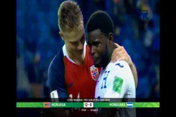 FOTOS: Llanto, tristeza y frustración dejó la paliza 12-0 que recibió Honduras vs Noruega